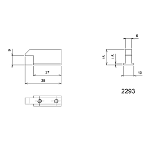 visuel2 Gâche réf. DS2293