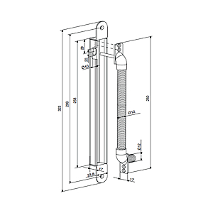 visuel2 Passe-câble à encastrer ouverture à 120° EA280