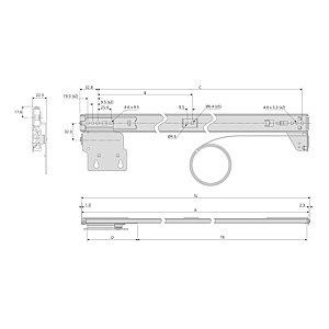 visuel2 Kit barre de liaison et support charnière 81020590