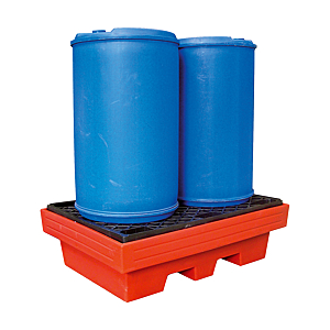 visuel1 Bac de rétention polyéthylène pour 2 fûts