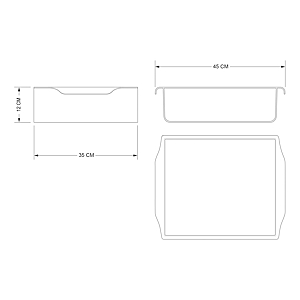 visuel2 Bac simple pour structure coulissante 412/T