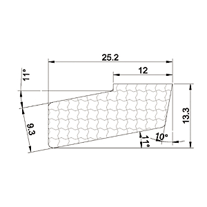visuel1 Mousse pour nez de seuil 50 mm