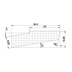 visuel1 Mousse pour nez de seuil 50 mm
