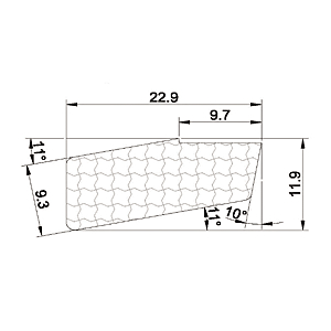 visuel1 Mousse pour nez de seuil 50 mm