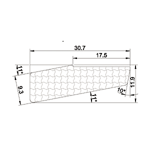 visuel1 Mousse pour nez de seuil 50 mm