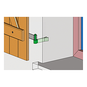 visuel2 Gond à tige à sceller 2 lames &Oslash; 16