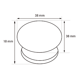 visuel3 Bouton motif timbre