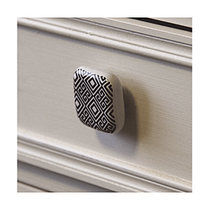 visuel2 Bouton motif carreau de ciment géométrique
