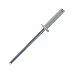 visuel1 Rivet aveugle éclaté tête plate blanche