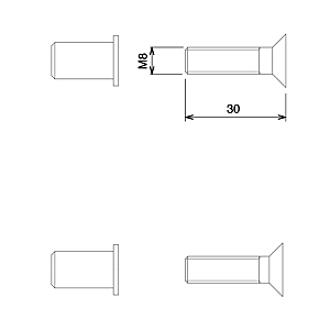 visuel2 Kit de fixation pour bâton de maréchal Diva X et XI