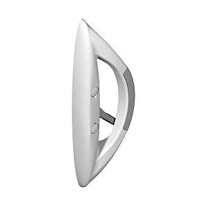 visuel1 Poignée butée double manœuvre mobile blanc ral 9016S