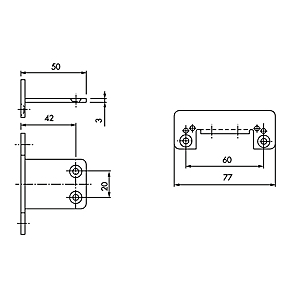 visuel1 Gâche haute PUSHBAR 90+