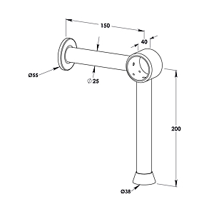 visuel2 Support droit Quartz pour repose pieds