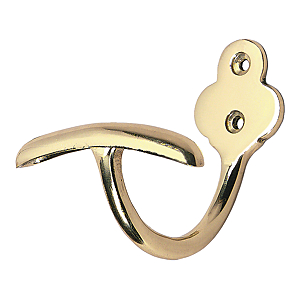 visuel1 Porte-peignoir à barrette laiton