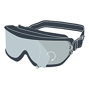 visuel2 Film de protection pour lunettes masque Goggle