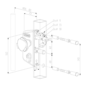 visuel4 Serrure en applique LAKZ P1