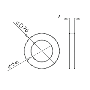 visuel2 Poignée ronde pour porte coulissante 53501