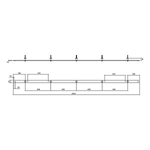 visuel2 Kit rail et supports muraux Bario et Quadrat 3