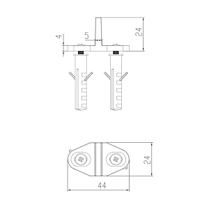 visuel3 Kit chariot et guide bas Bario 3
