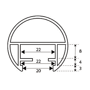 visuel2 Tube pour main-courante 61-0102