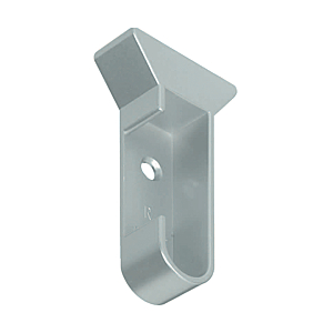 visuel1 Support latéral plastique gauche pour barre de penderie ovale