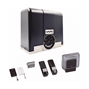 visuel1 Kit intégral pour motorisation de portail coulissant