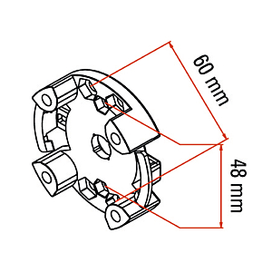visuel1 Support pour moteur TM45