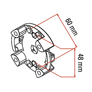 visuel2 Support pour moteur TM45