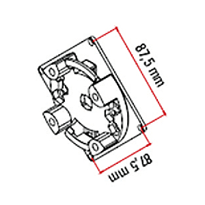 visuel1 Support moteur TM 45 pour coté Thyssen