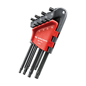 visuel1 Jeu de 8 clés mâles Torx longues tête sphérique
