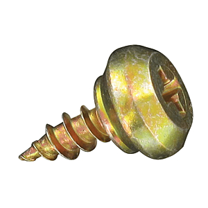 visuel1 Vis PVC Phillips acier zingué bichromaté