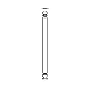 visuel1 Axe de palier de compas UNI-JET M6/D