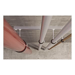 visuel3 Vis béton tête cylindrique bombée Torx acier zingué blanc
