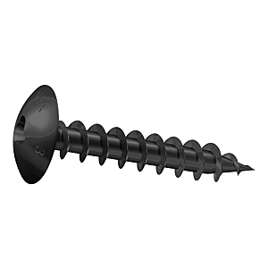 visuel1 Vis de penture tête ronde large Involtur noire