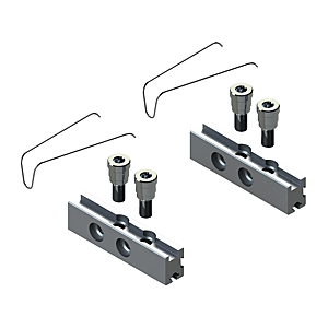 visuel1 Kit contre plaque pour paumelle Domina Classic 2 lames