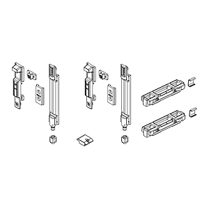 visuel1 Kit de 2 verrous à onglet