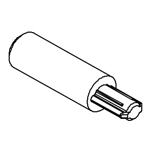 visuel1 Pêne droit pour tringle Provence