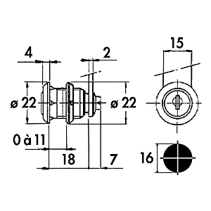 visuel2 Serrure à came batteuse variée 2800-01