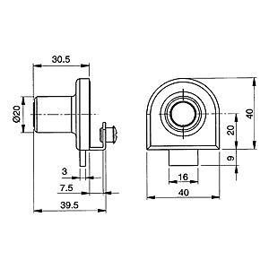 visuel2 Serrure en applique 7917201OJ