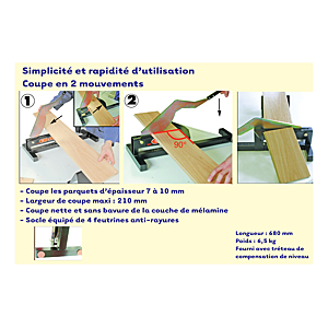 visuel2 Guillotine coupe parquet Straticut