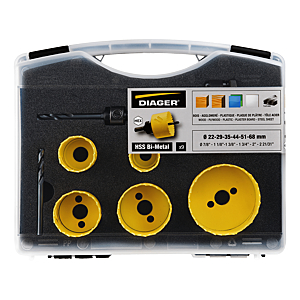 visuel1 Coffret 9 pièces scie cloche bi-métal