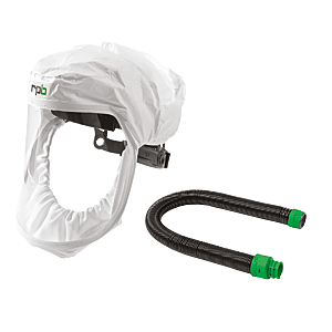 visuel1 Ensemble masque cagoule et tube respiratoire T200