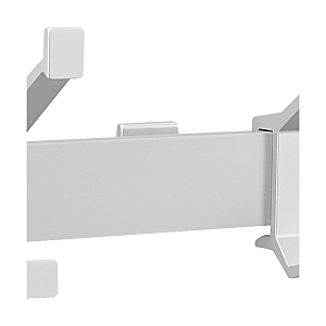 visuel4 Patère seule aluminium sur lisse