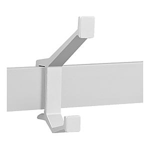 visuel5 Patère seule aluminium sur lisse