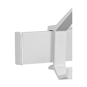 visuel3 Patère seule aluminium sur lisse