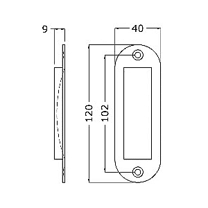 visuel2 Poignée cuvette ovale 4560-70