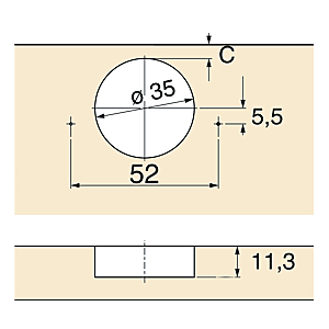 visuel4 Charnière Intermat 9936 W90