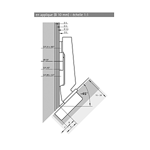 visuel4 Charnière Intermat 9944 W-45