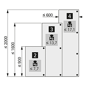 visuel6 Charnière pour meuble de refrigérateur 95° 72134
