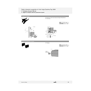 visuel2 Paire de support de façade Systema top 2000